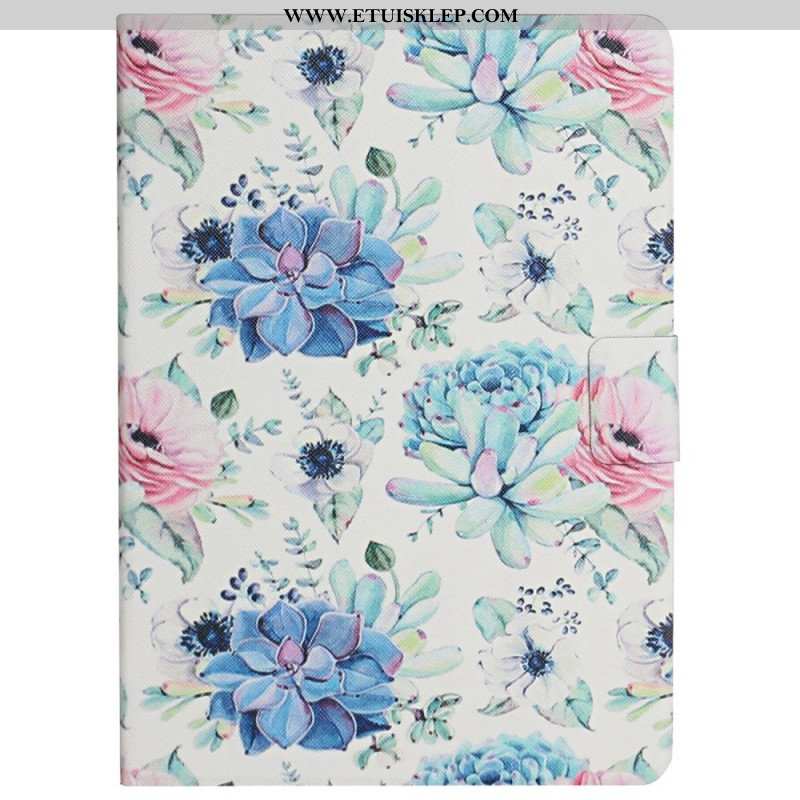 Etui Folio do Samsung Galaxy Tab A8 (2021) Kwiaty Kwiaty Kwiaty